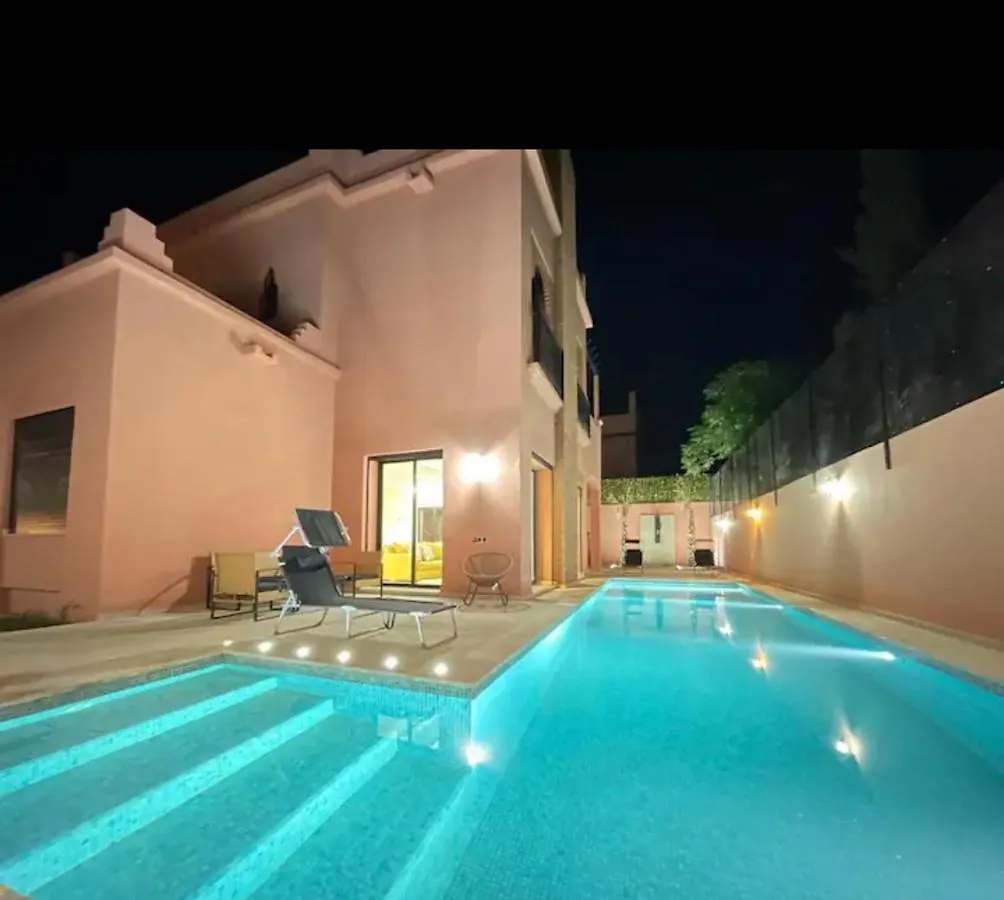 The Villa Avec Piscine Chauffee 4 Chambres Μαρακές